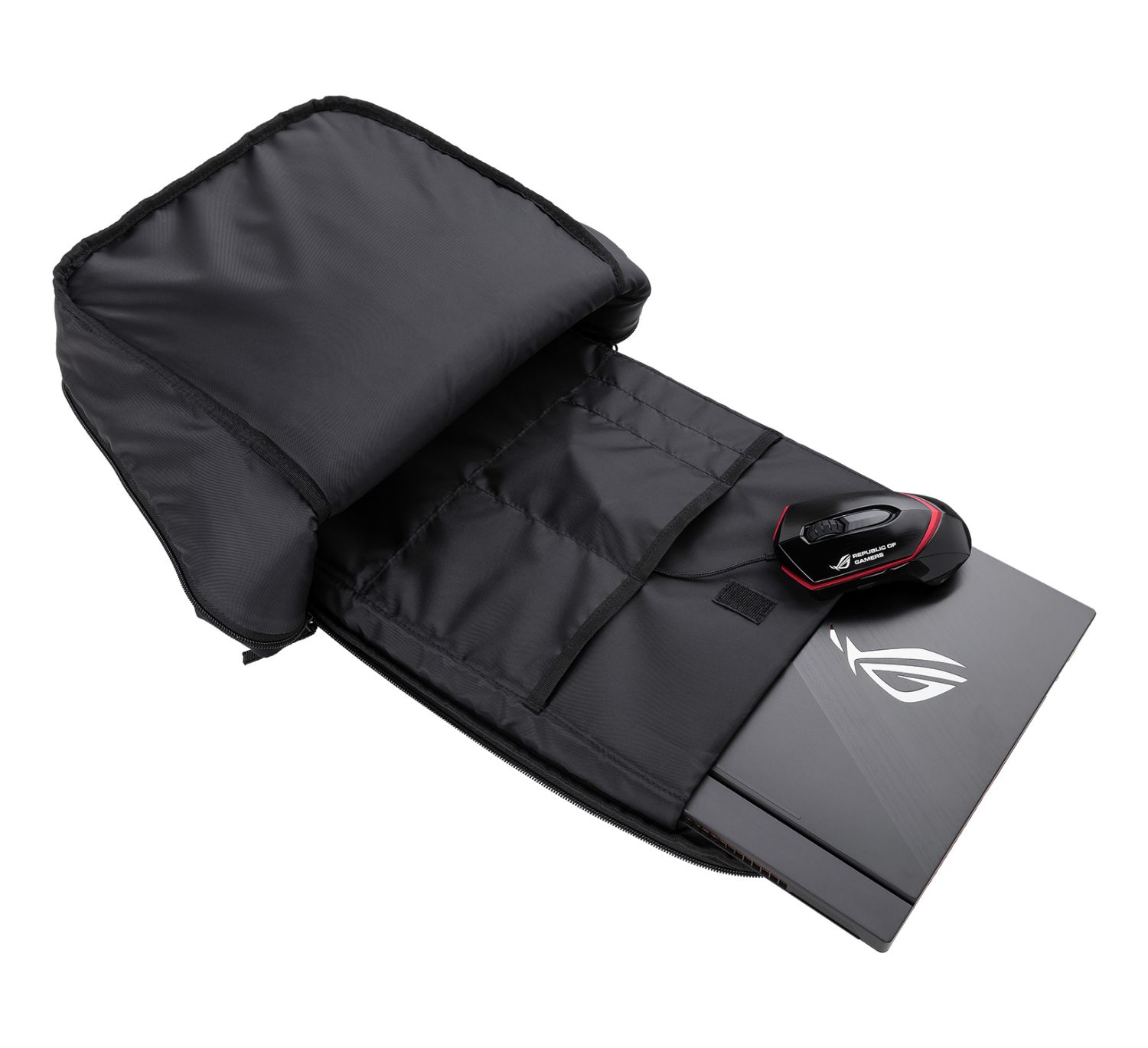 90XB04ZN-BBP030 - Mochila Asus ROG Holographic Edition BP1501G, para port�tiles hasta 17