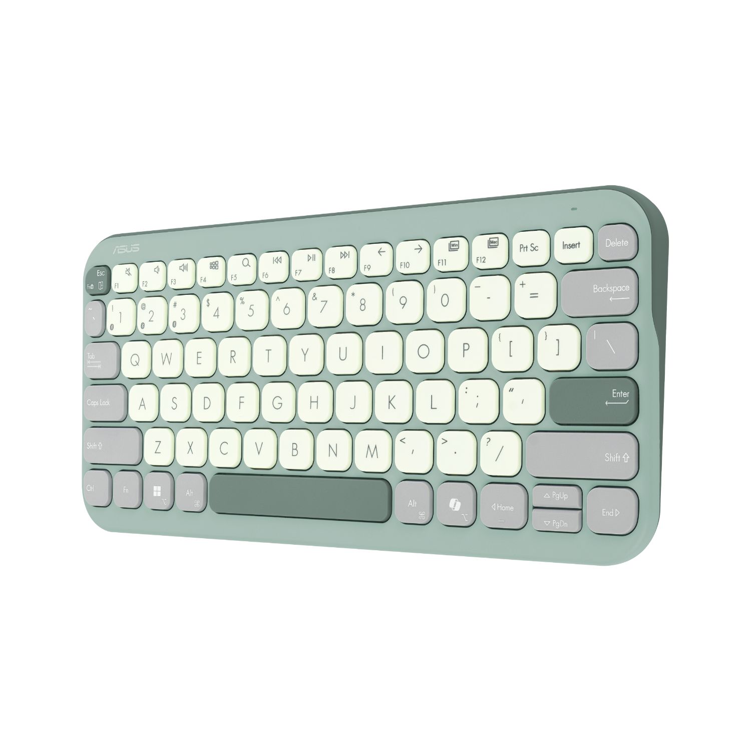 90XB0880-BKB220 - Teclado Asus Marshmallow KW100 Wireless Verde (90XB0880-BKB220)