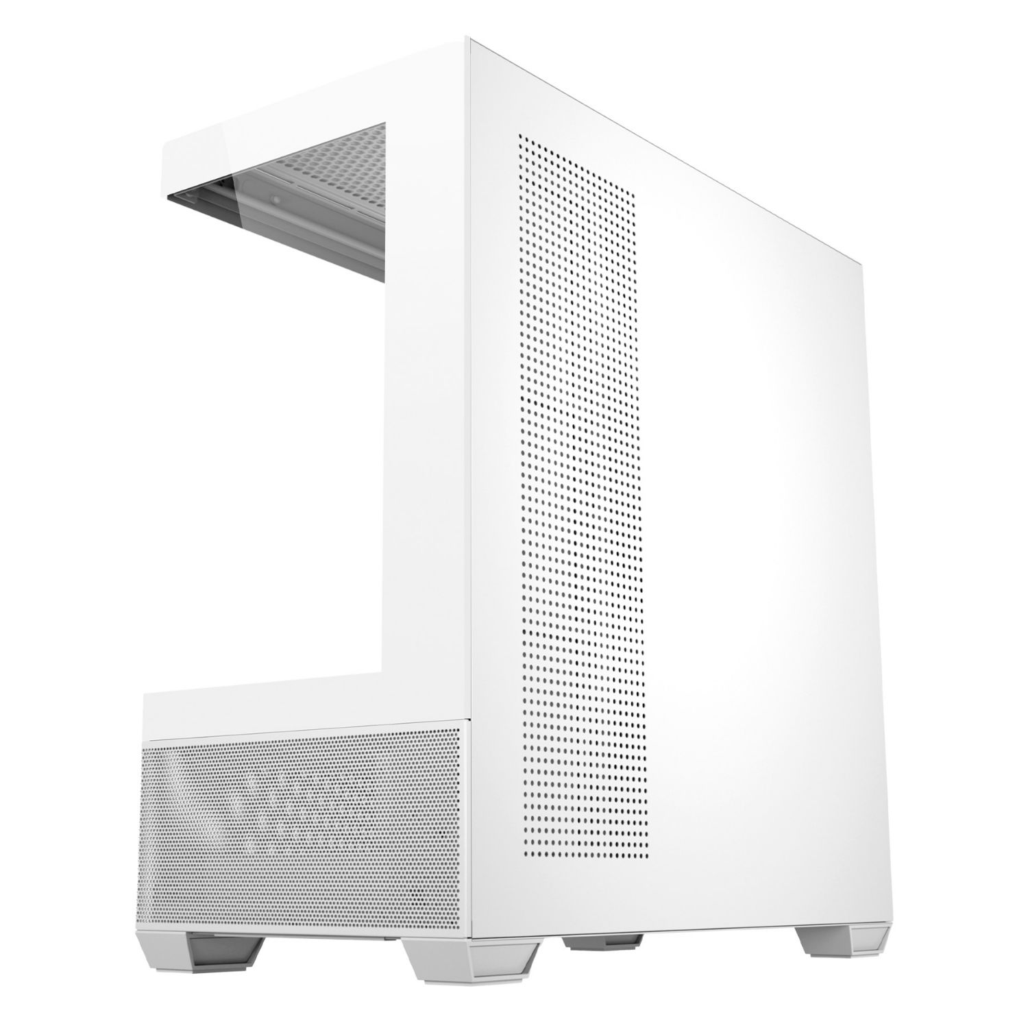 UK121802 - Caja Gaming UNYKA Revelat Ventana Lateral de Cristal Templado 2xUSB-A 3.0 1xUSB-C 3.1 ATX ITX mATX Blanca (UK121802)