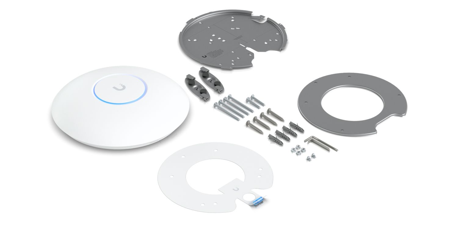 U7-PRO-MAX - Punto de Acceso Ubiquiti WiFi 7 TriBand 1xRJ45 Interior Techo/Pared PoE 22W Antena Interna Blanco (U7-PRO-MAX)