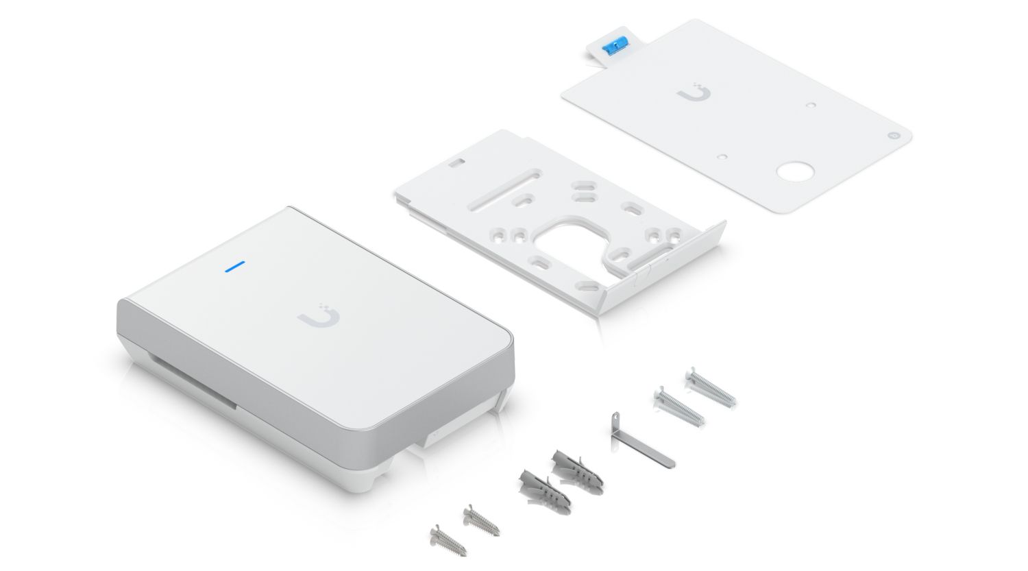 U7-PRO-WALL - Punto de Acceso UBIQUITI Networks WiFi 7 TriBand 1xRJ45 Interior Pared PoE 22W Antena Interna 6dBi Blanco (U7-PRO-WALL)