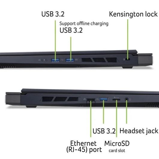 NH.QRFEB.002 - Porttil Acer Predator Helios Neo 16 PHN16-72-741R i7-14650 16Gb 1Tb SSD Cmara FHD 16