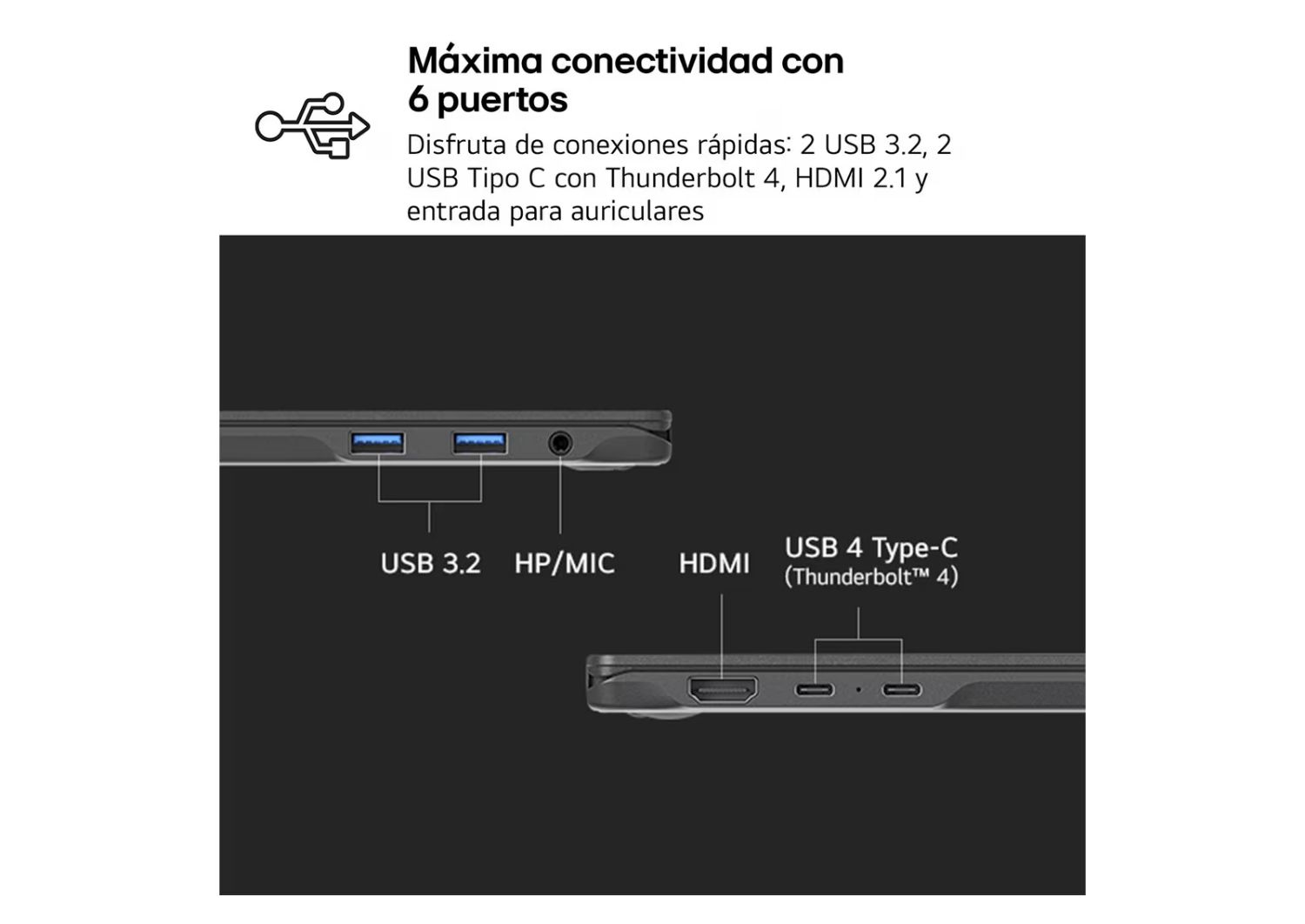16Z90TL-G.AU88B - Porttil LG Gram Ultra 7-258V 32Gb 1Tb SSD Cmara FHD 16