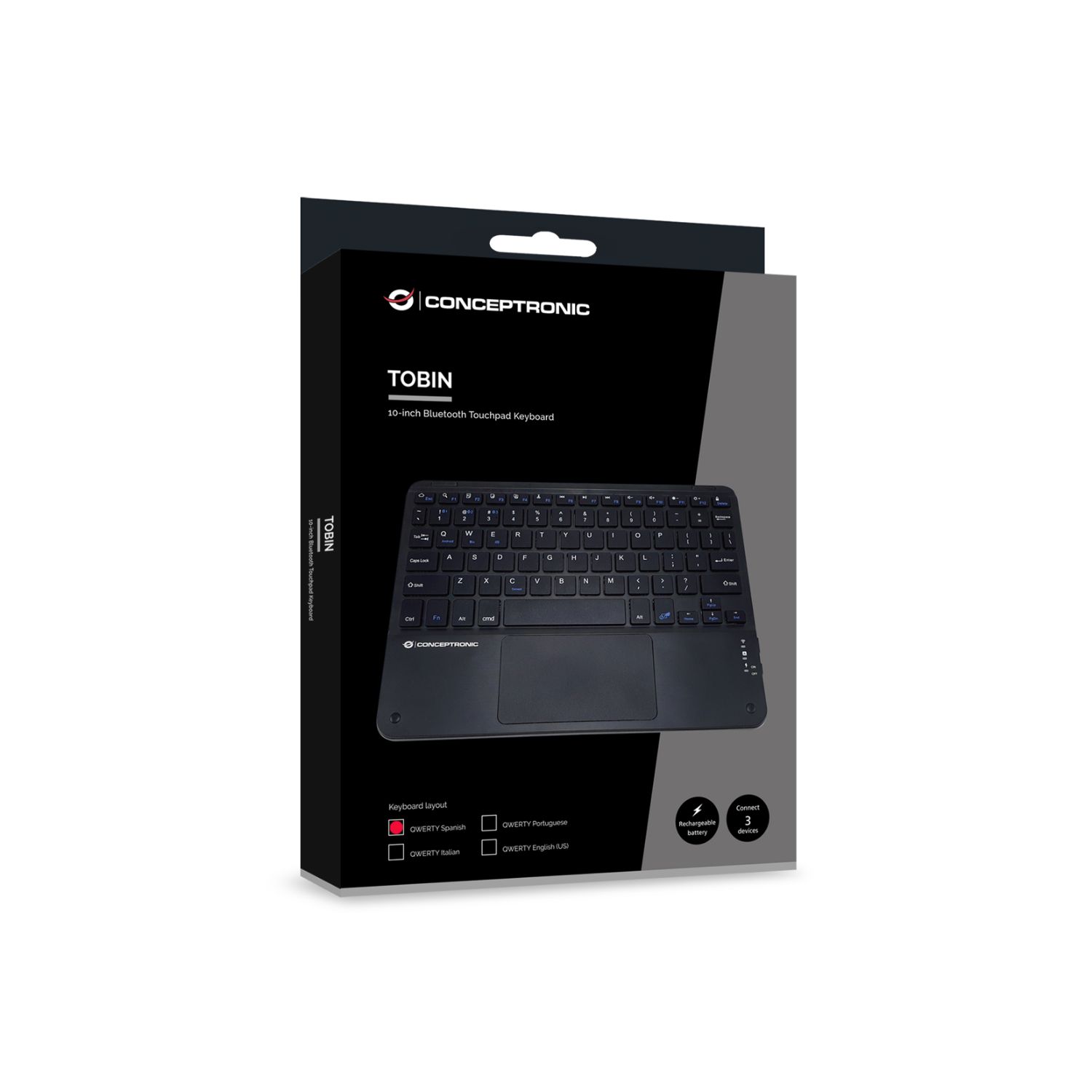 TOBIN01BES - Teclado Mini CONCEPTRONIC 10