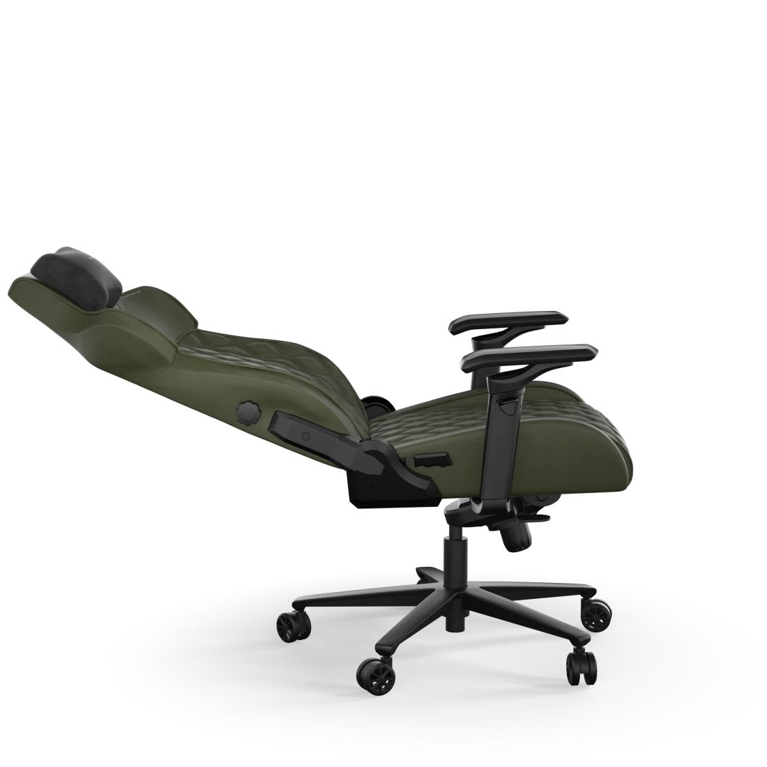 CF-9010068-WW - Silla Gaming CORSAIR TC500 Luxe Sherwood, confeccionada en tela transpirable Verde, Soporte lumbar integrado, Reposabrazos Omniflex, Almohada para el cuello desmontable. (CF-9010068-WW)