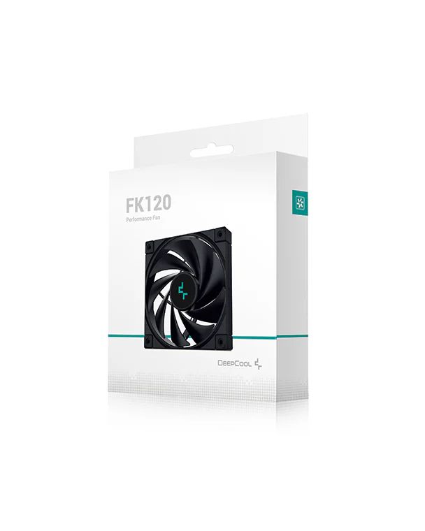 R-FK120-BKNPF1-G-1 - Ventilador DEEPCOOL FK120 12cm Negro (R-FK120-BKNPF1-G-1)