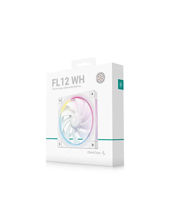 R-FL12R-WHAPN1-G - Ventilador DEEPCOOL FL12R ARGB 12cm Blanco (R-FL12R-WHAPN1-G)