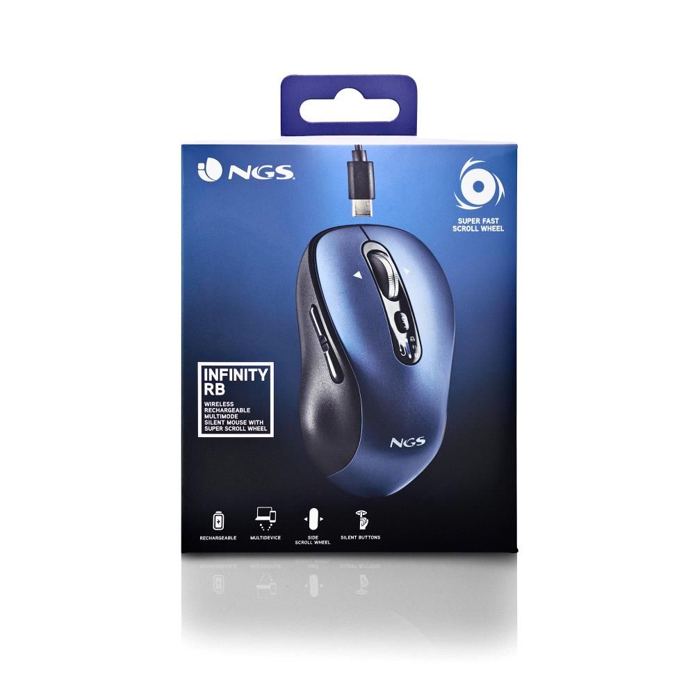 INFINITY-RB - Ratn NGS Wireless Bluetooth 5.1 Azul (INFINITY-RB)