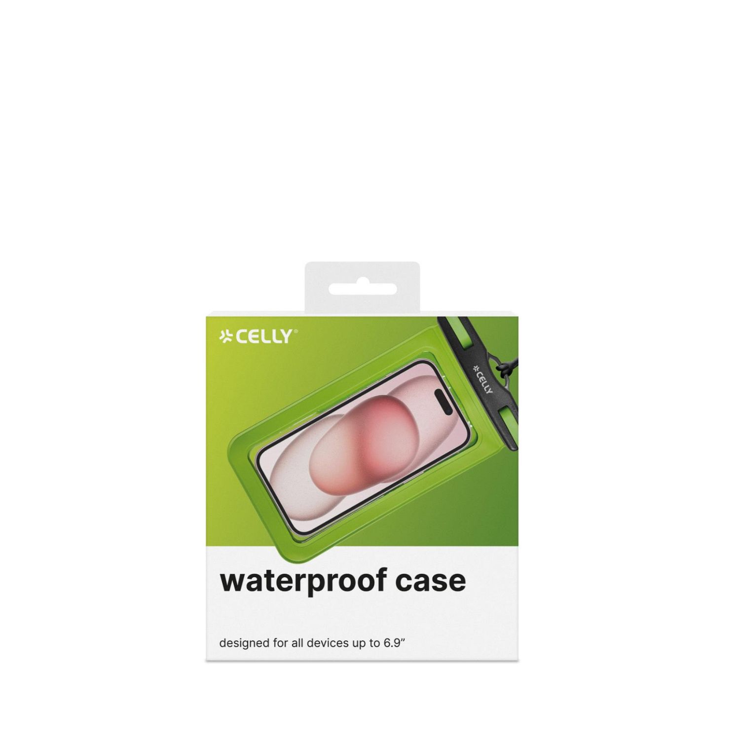 SPLASHBAG25GN - Funda impermeable CELLY para smarphone Hasta 7