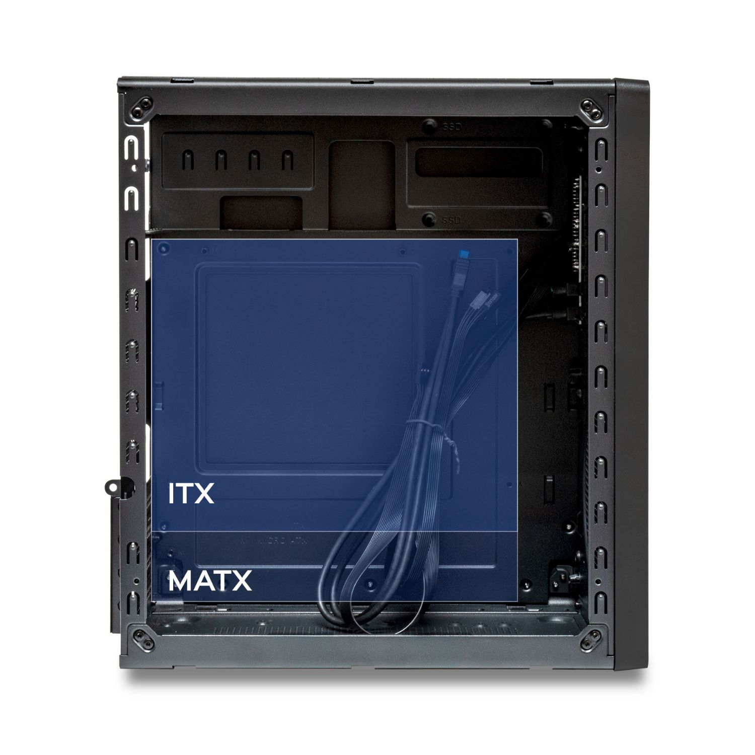 UK52121 - Caja UNYKA Numen 300 Pro 4Usb mATX Negro/Rojo. (UK52121)