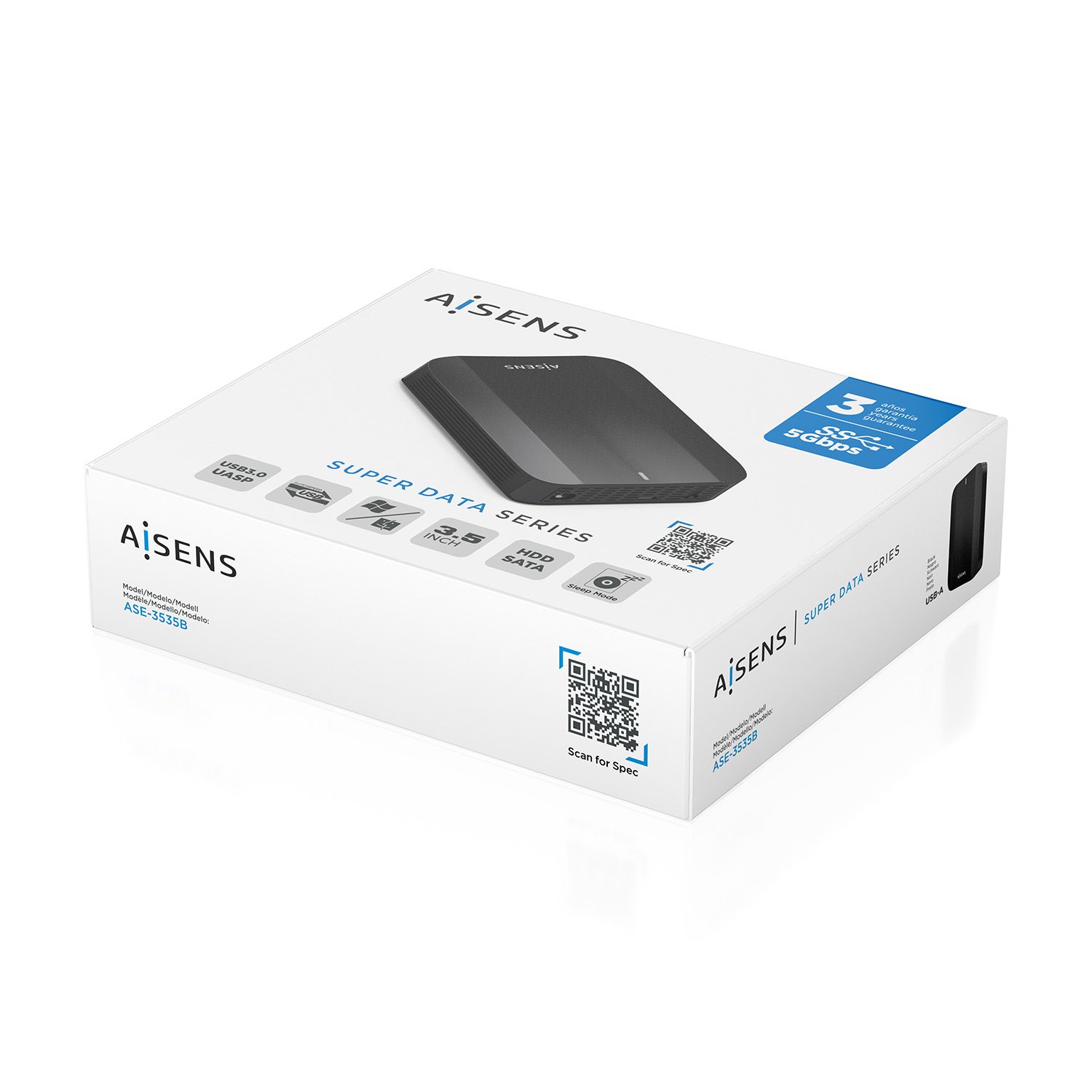 ASE-3535B - Caja Externa Aisens para Disco Duro 3.5