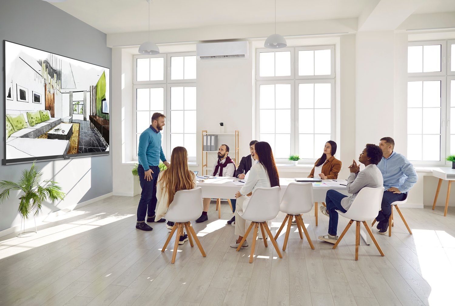 FHDQ135S - Pantalla LED Optoma 135