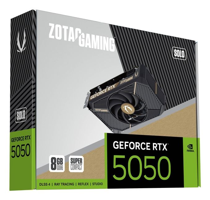 ZT-B50500G-10L - Tarjeta Grfica Zotac GAMING GeForce RTX 5050 SOLO 8Gb GDDR6 (ZT-B50500G-10L)