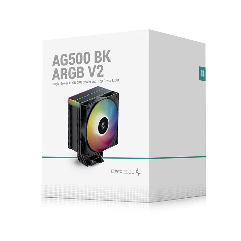 R-AG500-BKAMMN-GJD - Ventilador CPU DeepCool AG500BK ARGB V2 Multisocket 120mm Negro (R-AG500-BKAMMN-GJD)