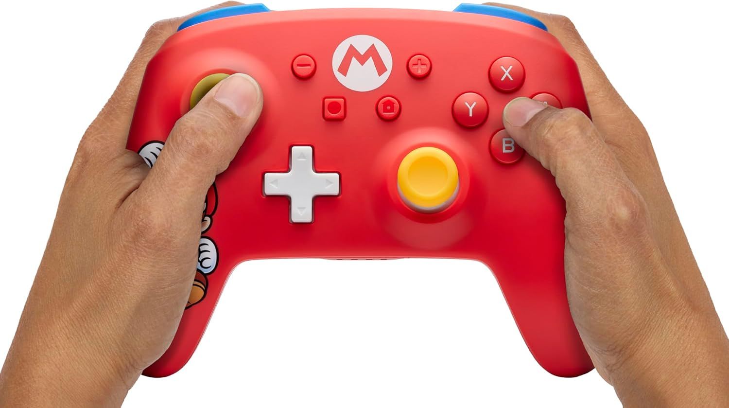 NSGP0309-01 - GamePad PowerA Wireless Bluetooth 5.0 Nintendo Switch Mario Joy (NSGP0309-01)