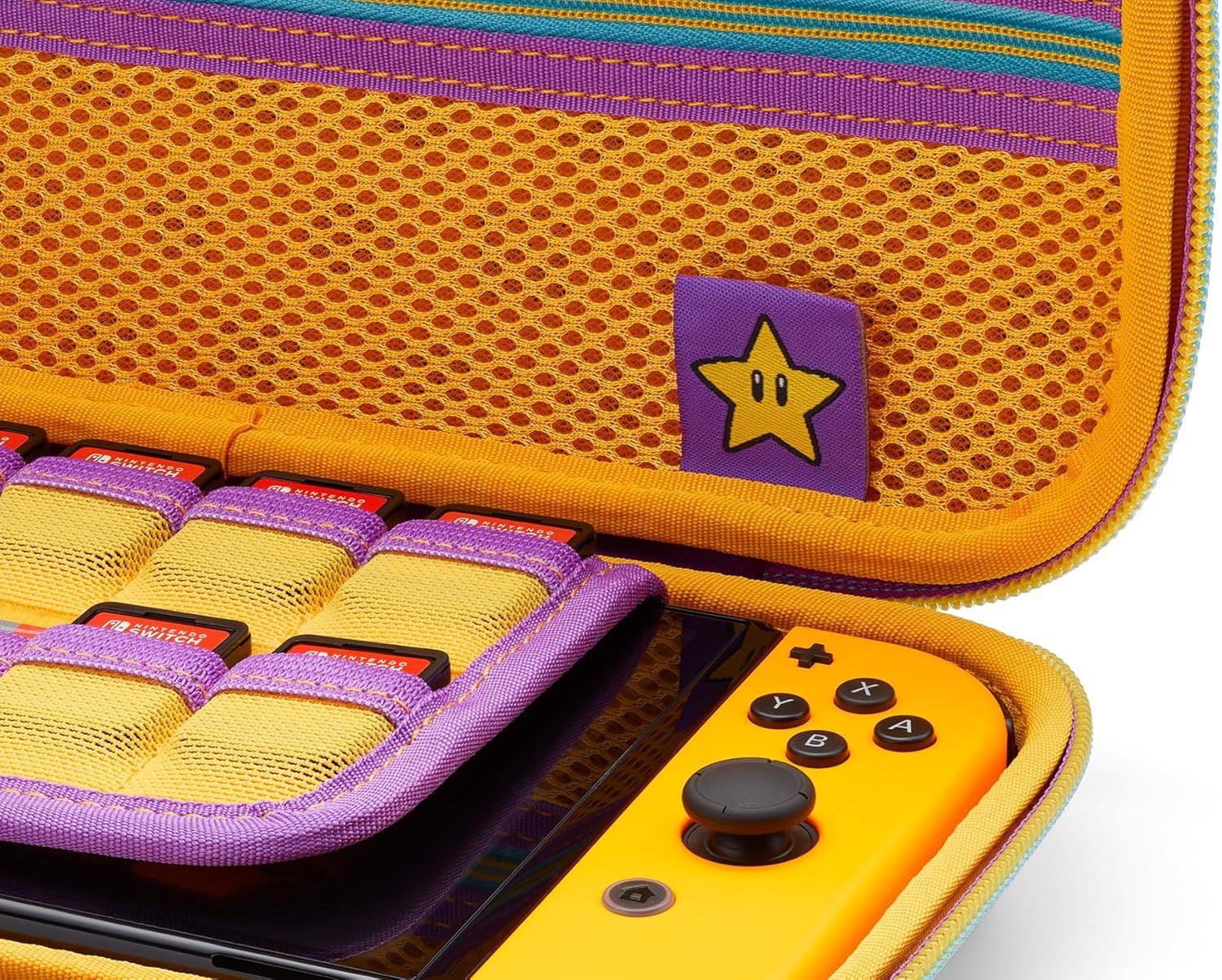 NSCS0302-01 - Funda PowerA para Nintendo Switch Color Splash Heroes (NSCS0302-01)