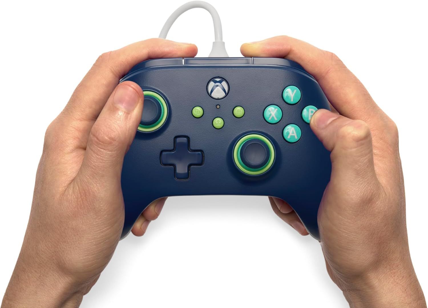 XBGP0380-01 - GamePad PowerA Xbox Series X/S Azul Marino Cable USB-C 3m (XBGP0380-01)