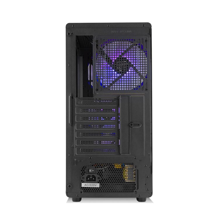 NXHUMMERAEROBK - Caja Nox Hummer Aero Hyperflow Panel Lateral de Cristal Templado ARGB 2xUSB-A 3.0 1xUSB-C 3.1 ATX ITX mATX Negra (NXHUMMERAEROBK)