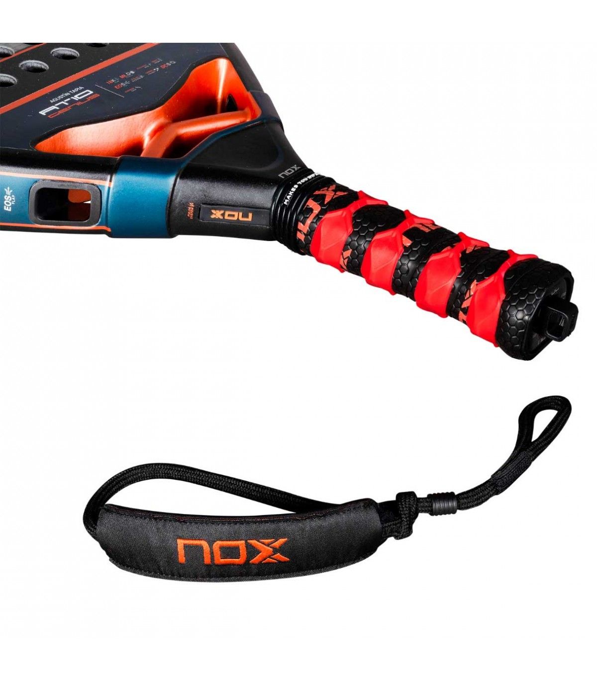 PAD AT10 LG AT18 25 - Pala de Pdel NoxSport de AT10 Luxury Genius Attack 18K 2025