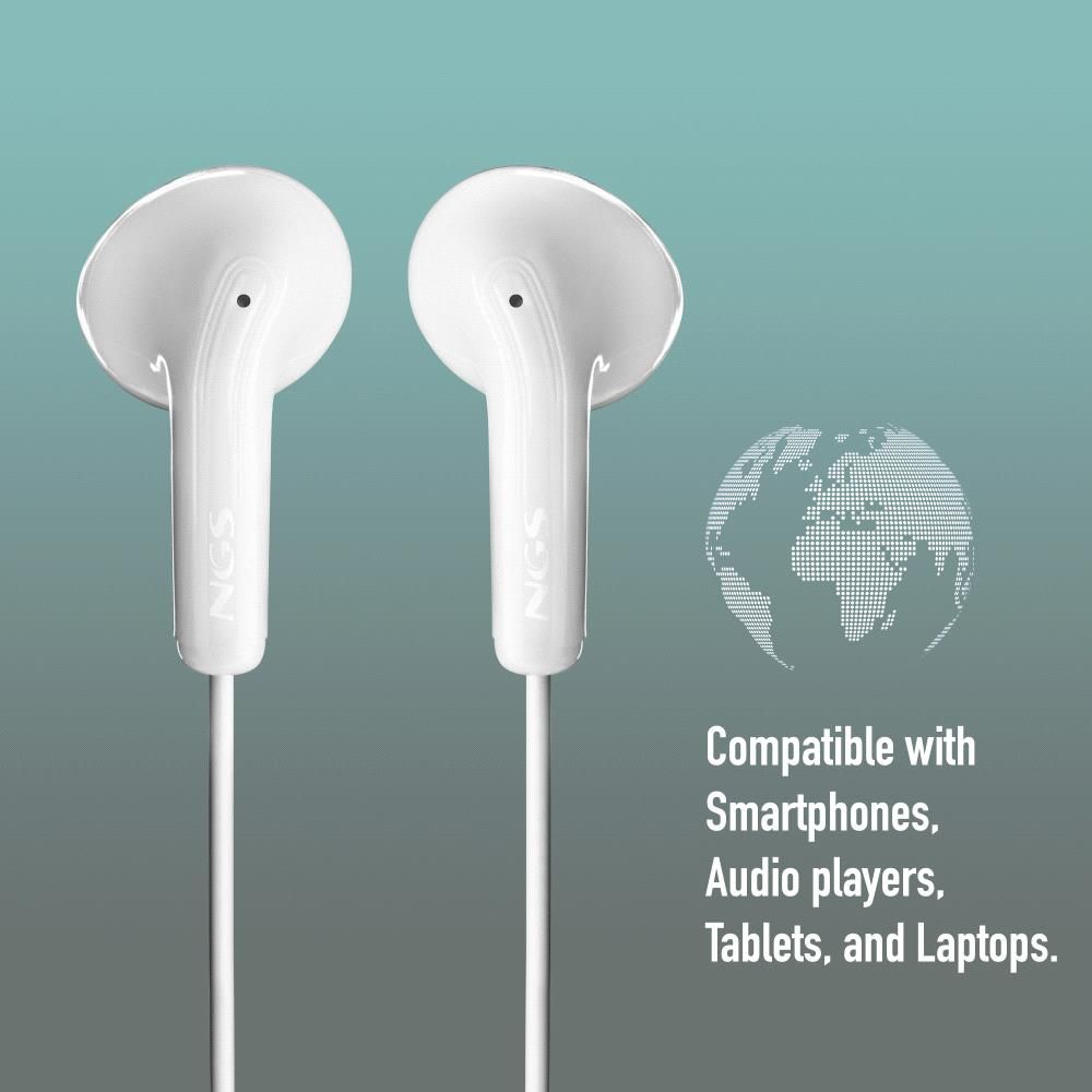 CROSSGLIDEBLACK - Auriculares NGS intraurales Usb-C, con micrfono y botn multifuncin. Negros. (CROSSGLIDEBLACK)