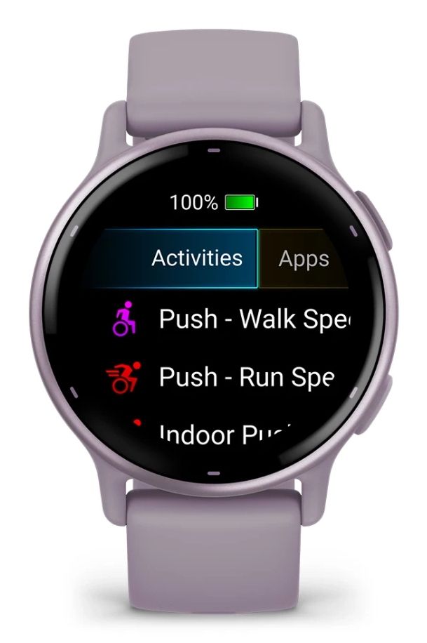 010-02862-13 - Smartwatch Garmin Vvoactive 6 AMOLED Tctil Color 1.2? 42mm Multideporte WiFi Bluetooth GPS Violeta (010-02862-13)