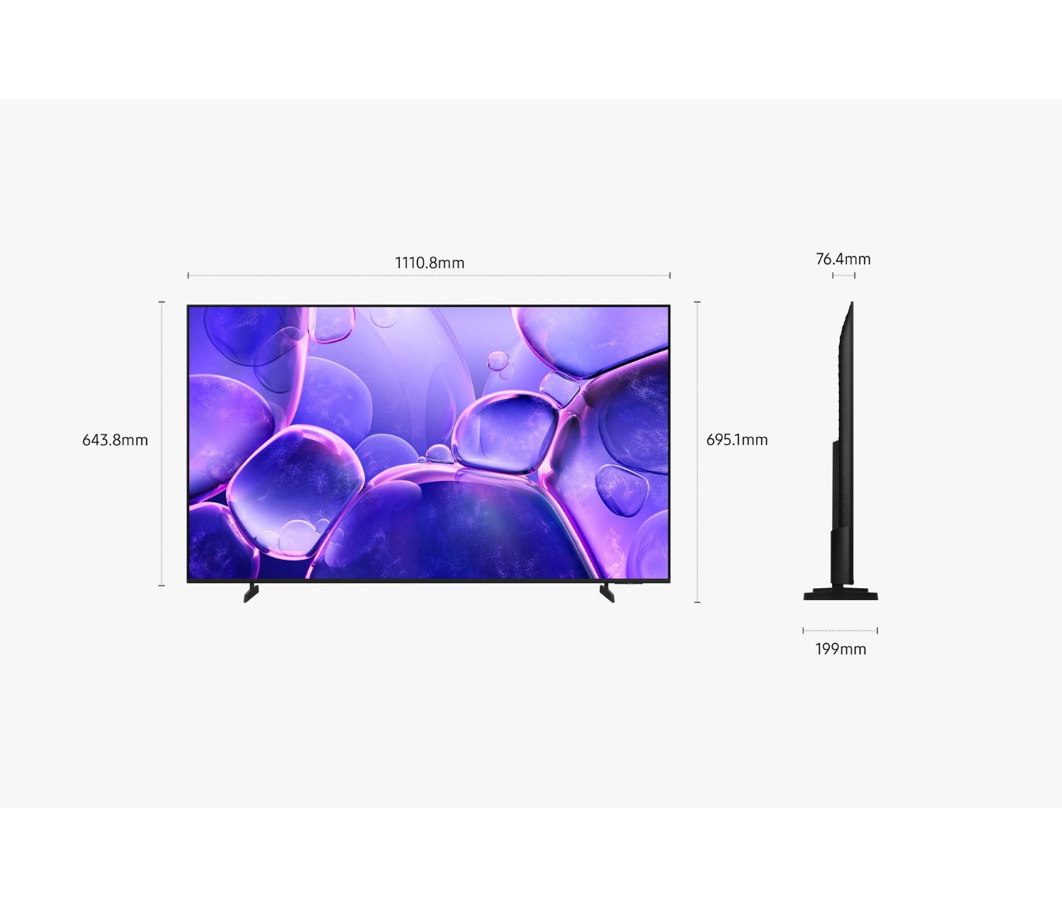 TU50U8005FUXXC - Televisor Samsung 50