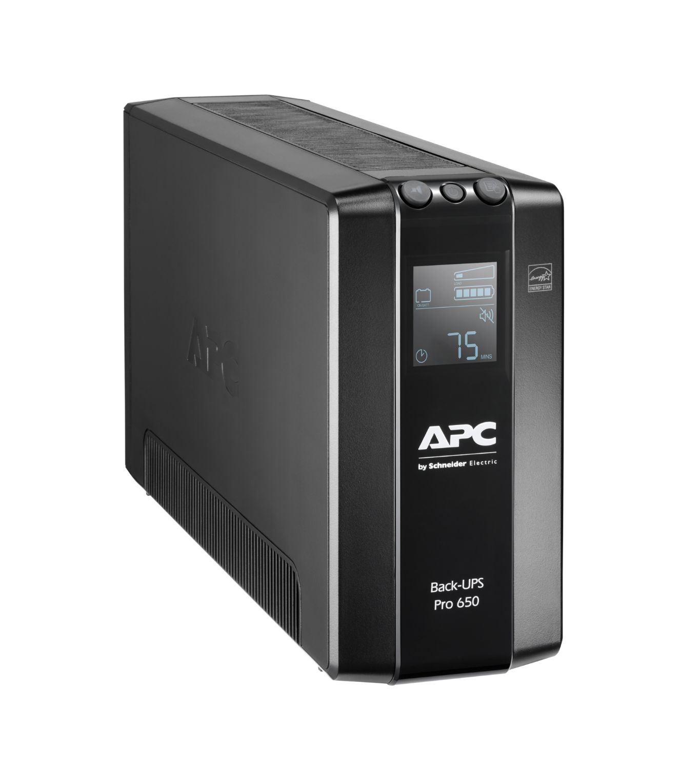 BR650MI - S.A.I. APC BACK UPS PRO BR L�nea Interactiva 650VA 390W Pantalla LCD 6 Tomas AC 1xUSB 2.0 2xRJ45 Negra (BR650MI)