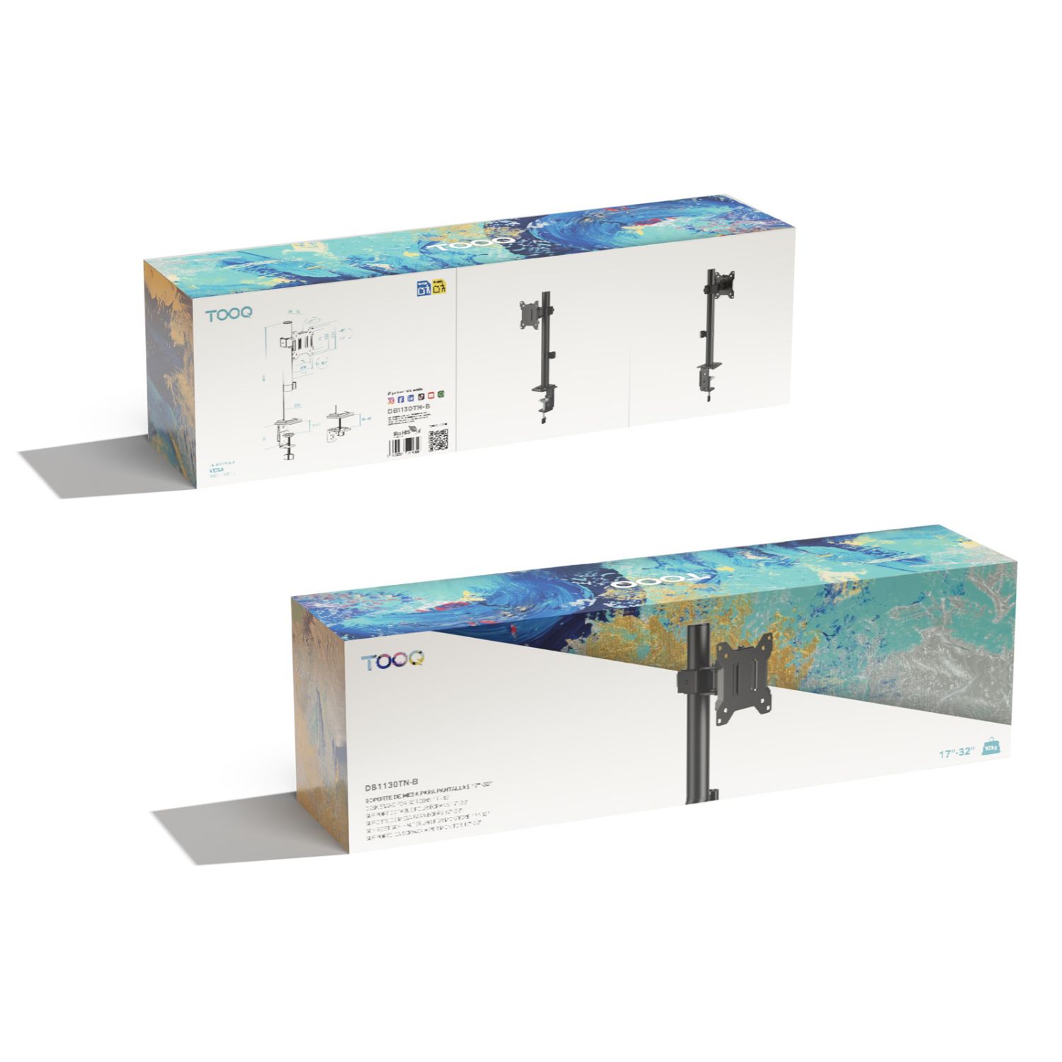 DB1130TN-B - Soporte de Mesa TooQ 17