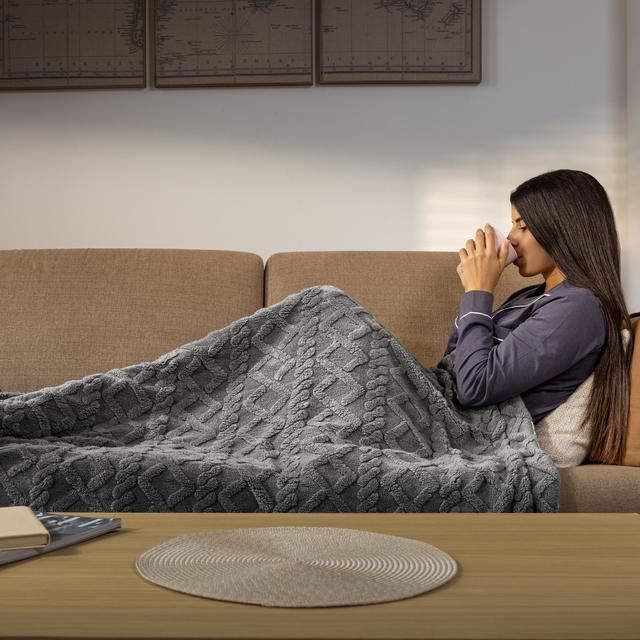 A01_EU01_115954 - Manta el�ctrica CECOTEC HeatConfort Luma 160x130cm, con Apagado Autom�tico y 10 Niveles de Temperatura Ajustables. Sherpa.(A01_EU01_115954)