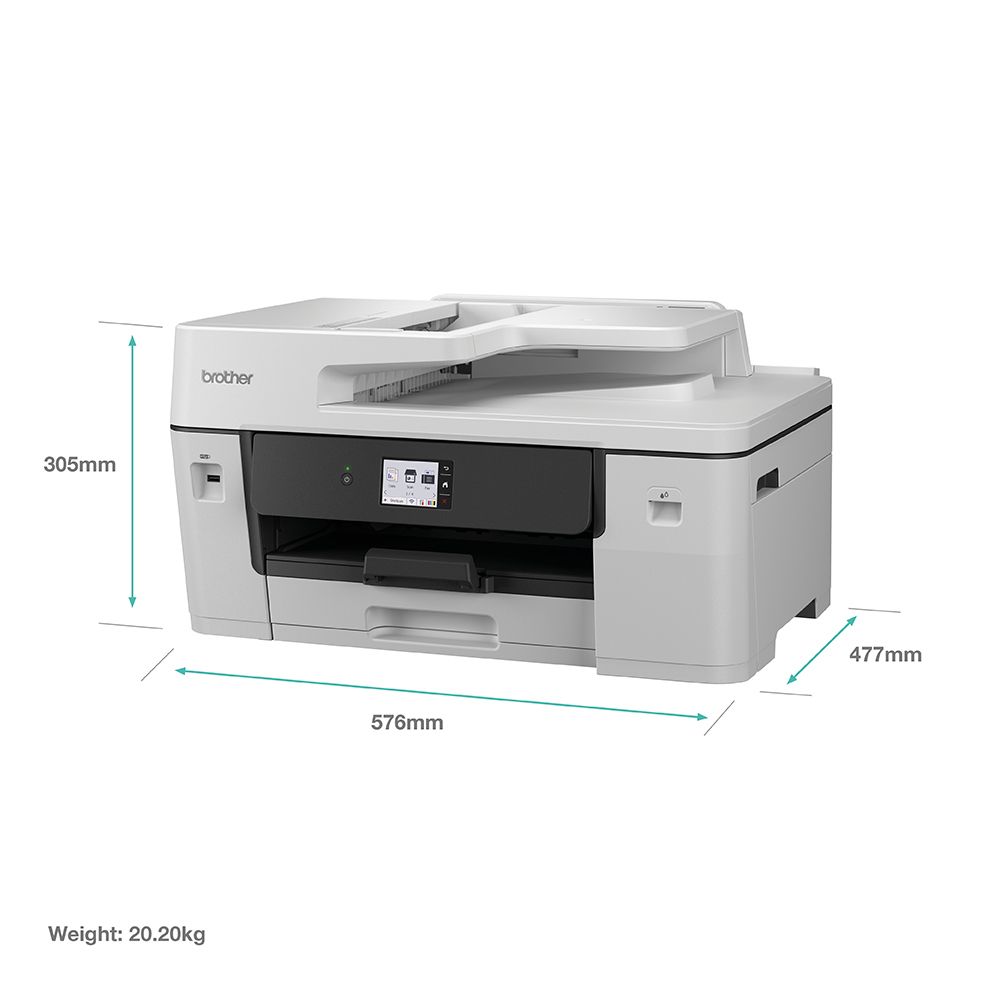 MFCJ6760DWRE1 - Impresora Multifunci�n Brother Inkjet Ecopro Pantalla LCD 2.7