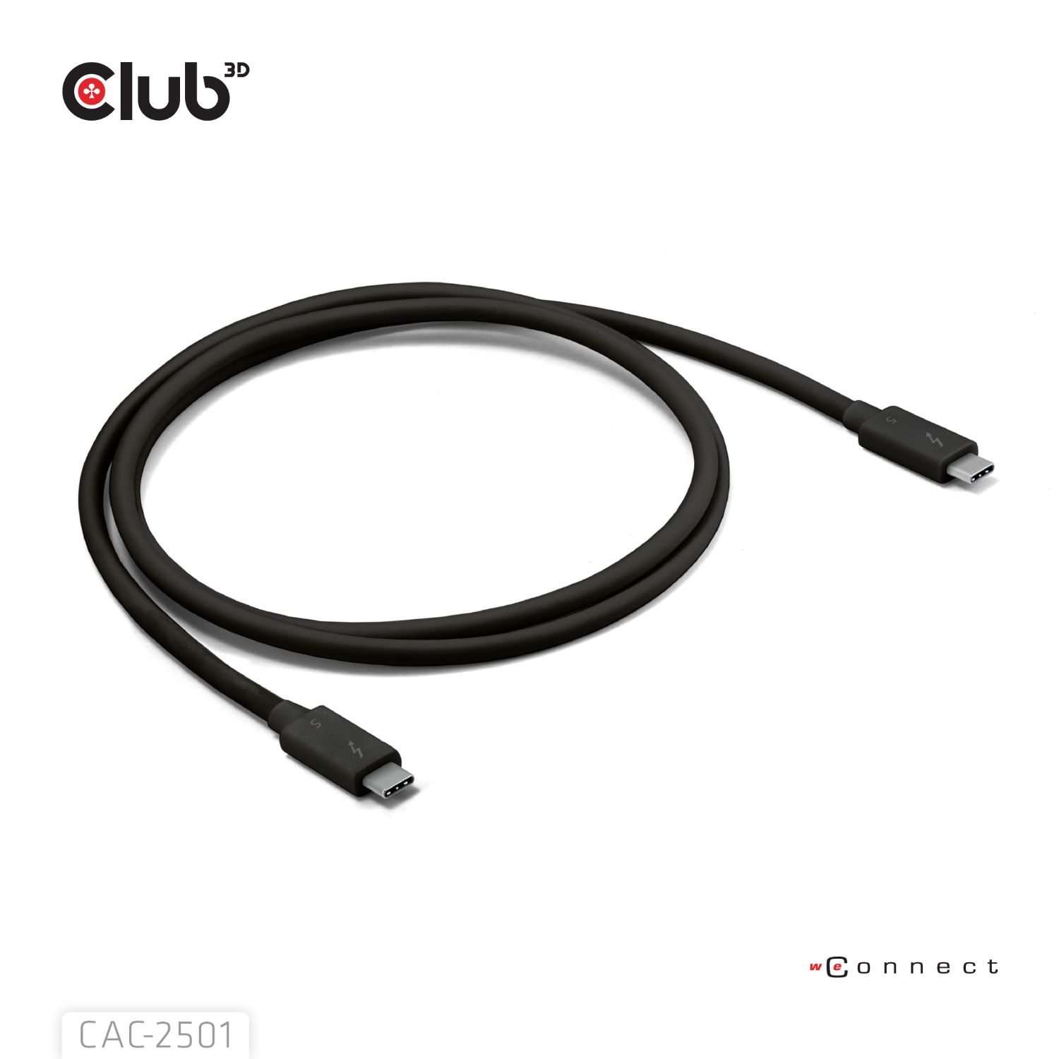 CAC-2501 - Cable Club 3D Usb-C M/M Thunderbolt 8K240Hz 1m (CAC-2501)