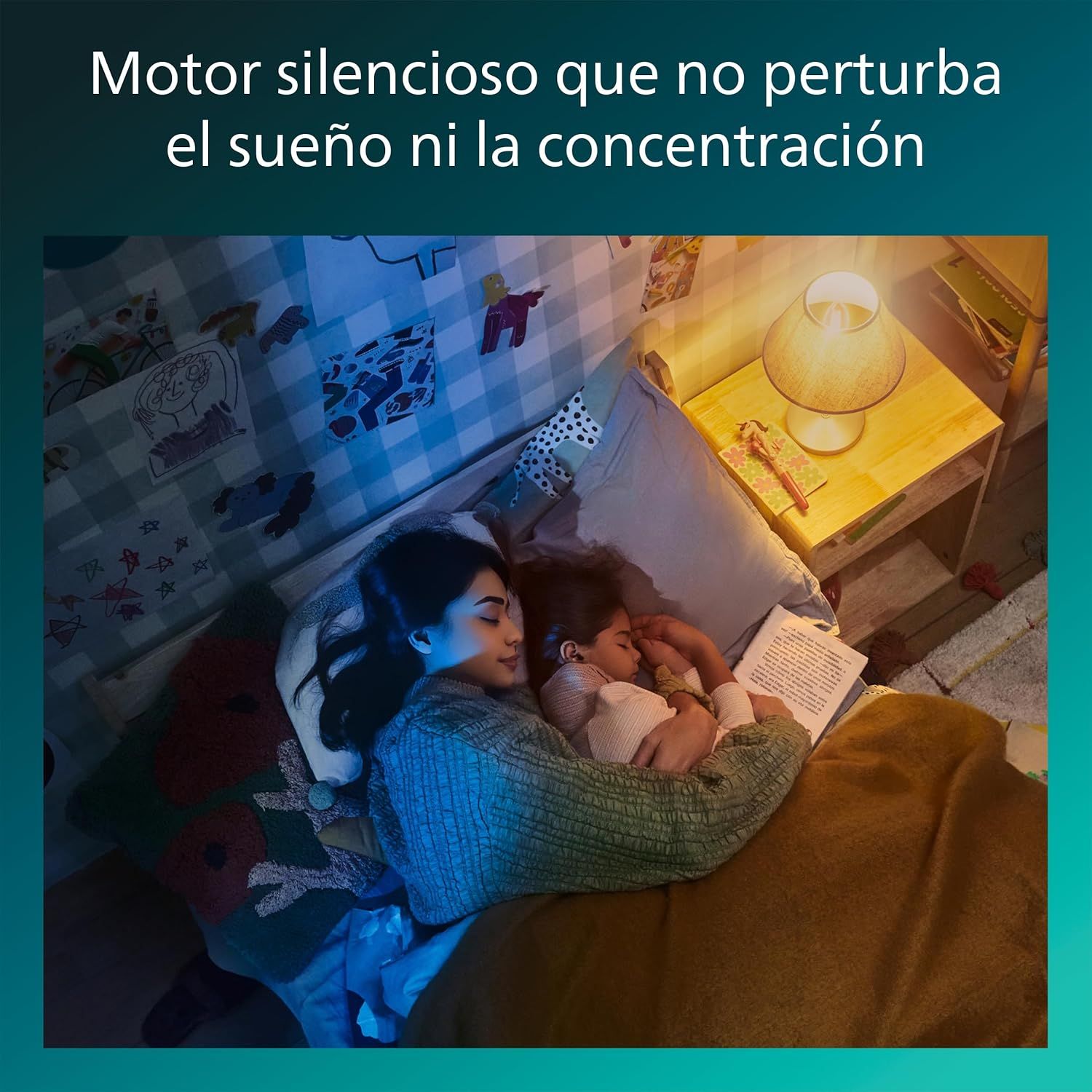 929004750001 - Ventilador Techo Philips Bliss luz LED 2700-6500K, aspas retr�ctiles, Blanco. (929004750001)