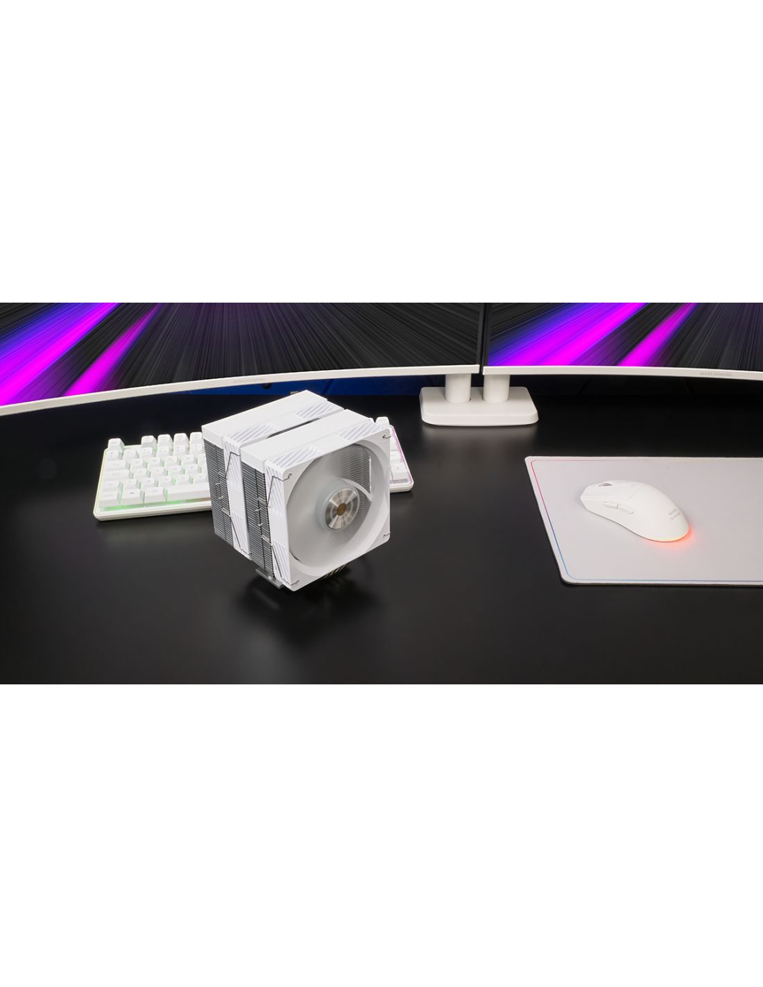 MCPUX26PROW - Ventilador CPU Mars Gaming 350w 2x120mm Blanco (MCPUX26PROW)