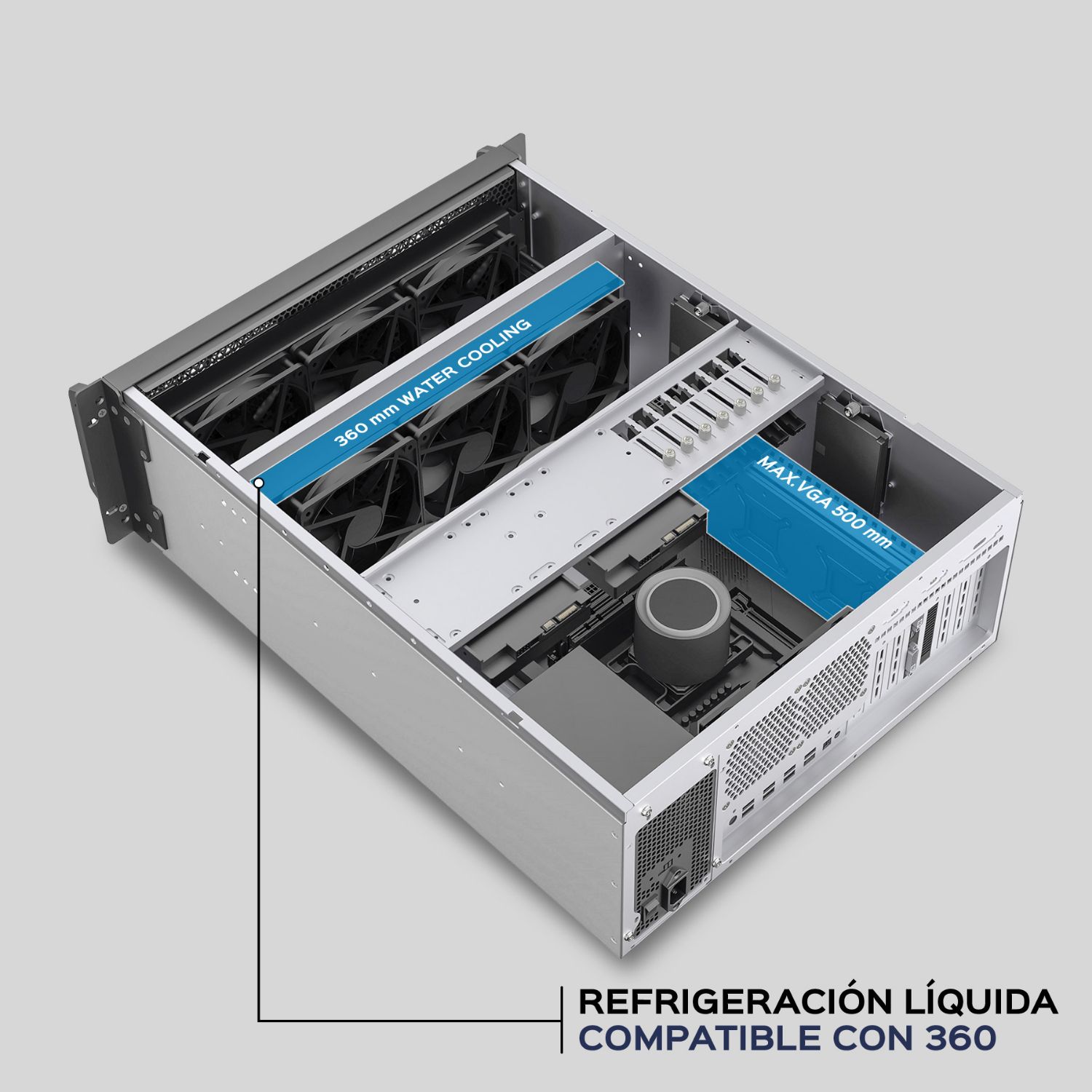 UK51923 - Caja Rack UNYKA UK4340 4U600 19