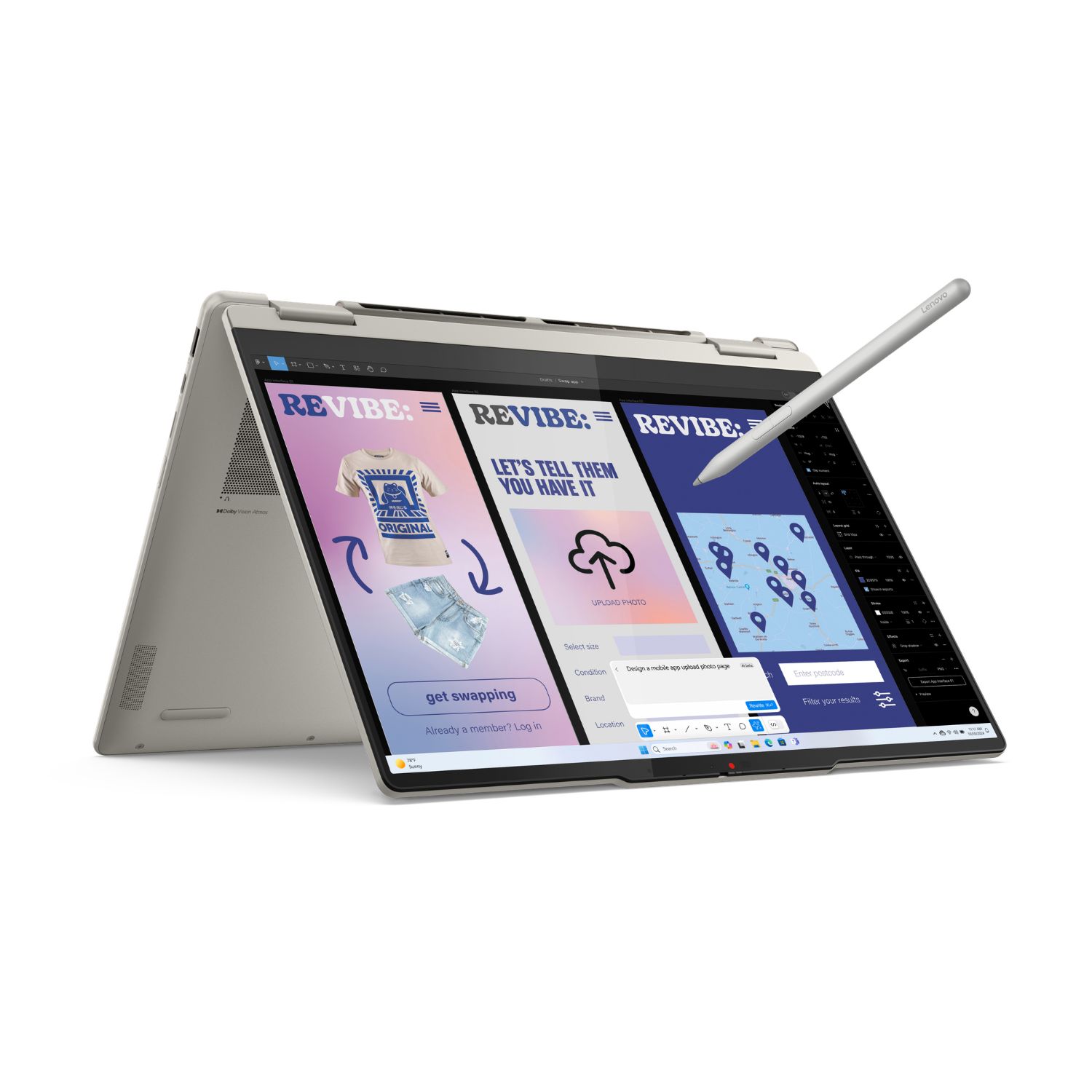 83JQ008KSP - Port�til Lenovo Yoga 7 2-in-1 14ILL10 Intel Core Ultra 7-285V 32Gb 1Tb SSD 14