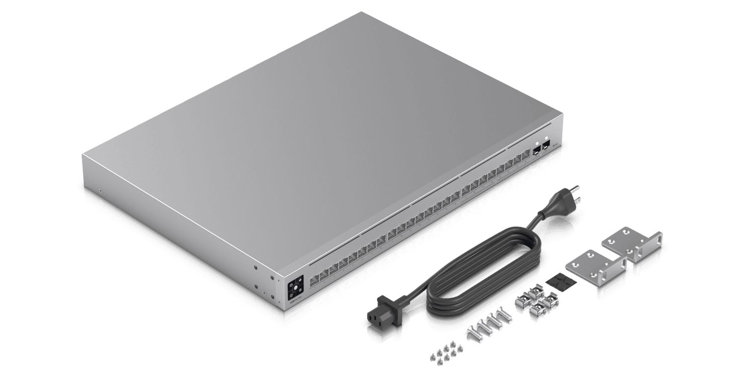 USW-PRO-MAX-24 - Switch Ubiquiti Networks 24xRJ45 2xSFP+ Ethernet 2.5 GbE Rack 1U Gris (USW-PRO-MAX-24)
