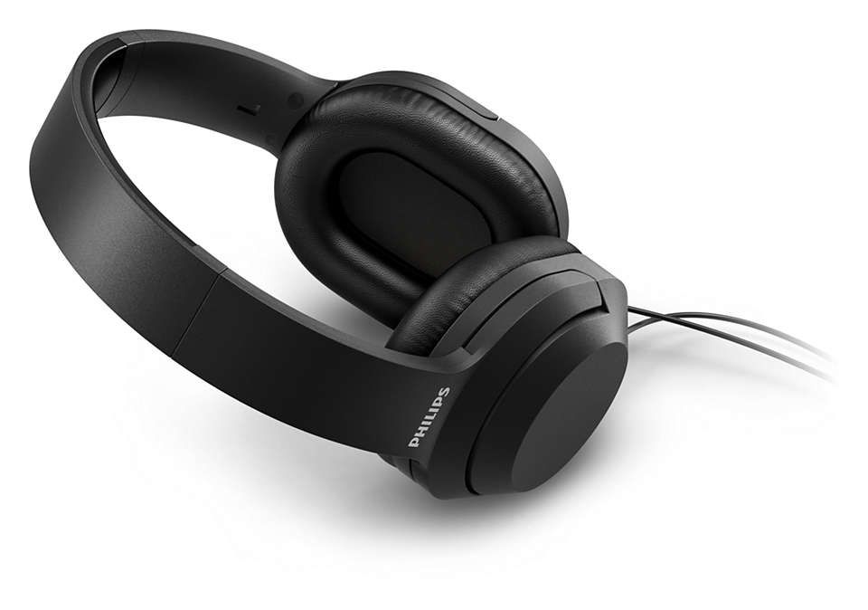 TAH2005BK/00 - Auriculares Philips Supraurales 3.5mm Cable 2m Negros (TAH2005BK/00)