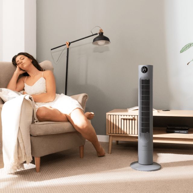 08222 - Ventilador Cecotec 800 Skyline Smart Ventilador de torre de 36