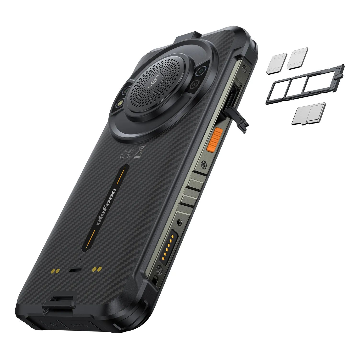 ULERUGKINGB - Smartphone ULEFONE RUGKING 8+256GB. pantalla: 15,2 cm. Negro (ULERUGKINGB)