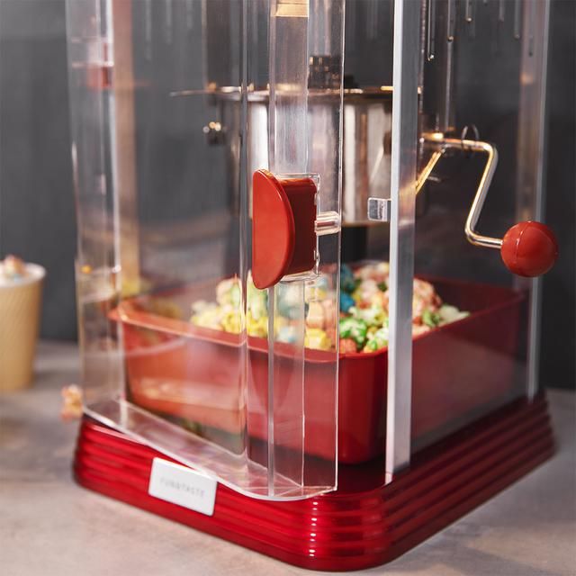 03263 - Palomitero CECOTEC Fun&Taste PCorn Classic 300W Dise�o Retro Olla de Acero Inoxidable 500ml Luz Interior Bandeja Extra�ble Cuchara Dosificadora (03263)