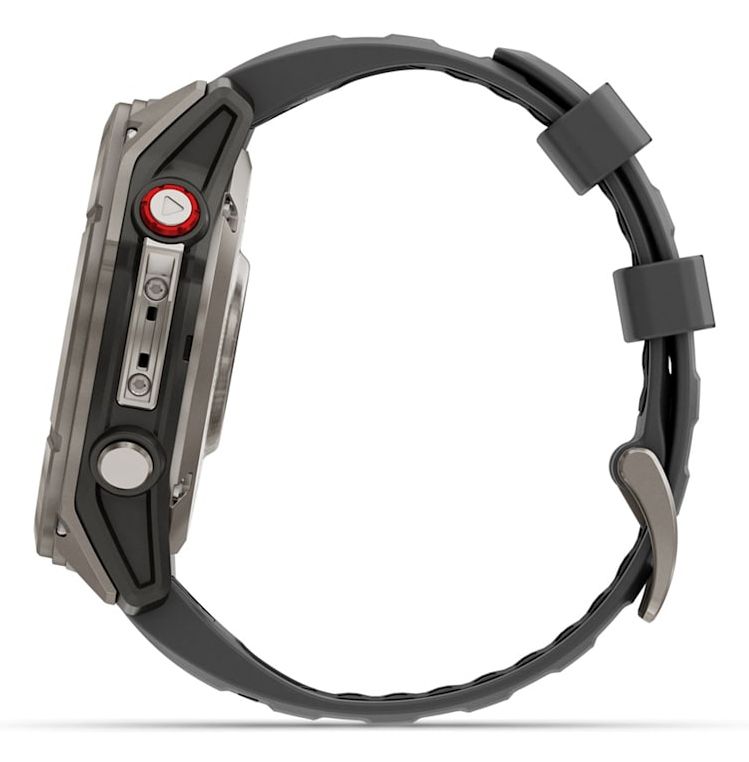 010-03199-11 - Smartwatch Garmin Fenix 8 Pro AMOLED Digital T�ctil 1.4? 51mm Color 32Gb Multideporte Micr�fono/Altavoces Integrados NFC WiFi Bluetooth GPS ANT+ Cuerpo Grafito/Titanio Correa Negra (010-03199-11)