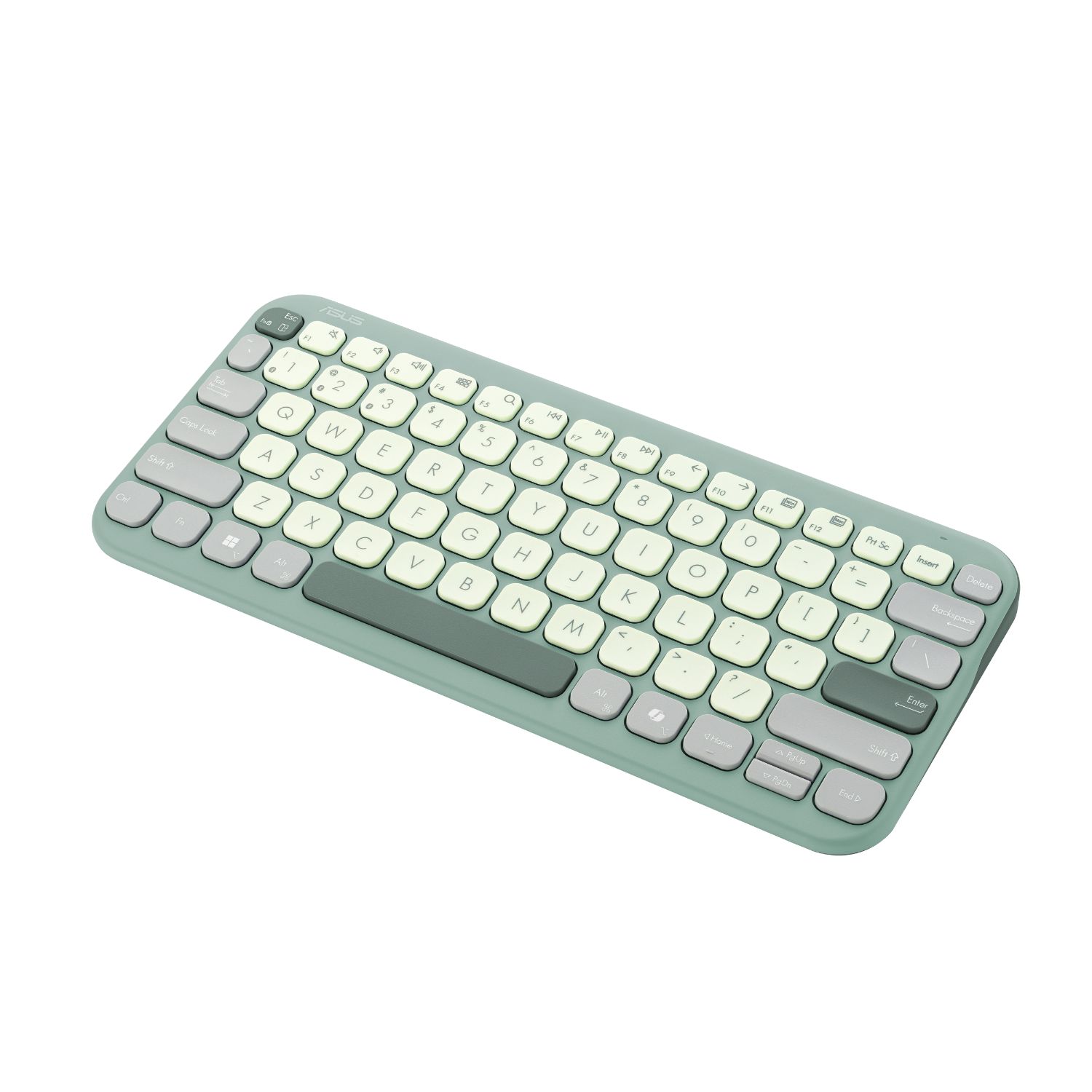 90XB0880-BKB220 - Teclado Asus Marshmallow KW100 Wireless Verde (90XB0880-BKB220)