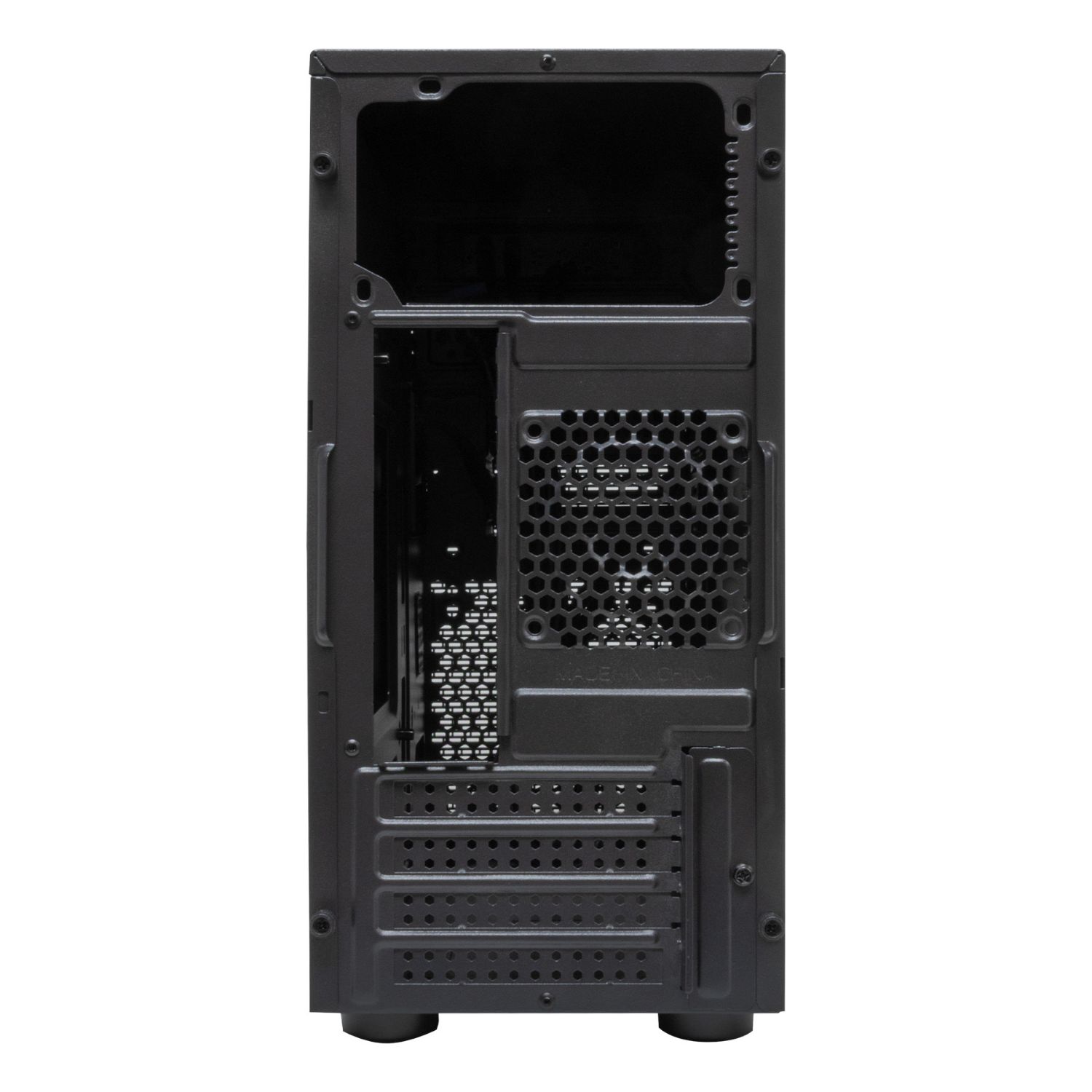 UK52015 - Caja UNYKA AERO C15 ATX 500W 2xUSB 2.0 1xUSB-A 3.0 1xUSB-C 3.1 mATX ITX Negra (UK52015)