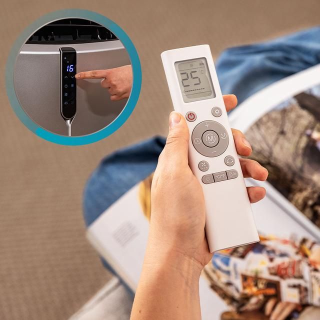 A01_EU01_123781 - A.C. port�til Cecotec ForceClima 14800 Nux Heating, de 14000 BTU con bomba de calor y mando a distancia. (A01_EU01_123781)
