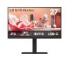 Foto de Monitor LG 27" IPS QHD Pivot/Reg USB-C DC(27BA75QB-T))