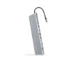 Foto de Hub Conversor Nanocable USB-C 12 en 1 Gris (10.16.1012)