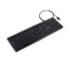 Foto de Teclado TooQ 104 Teclas USB 1.35m Negro (TQK-2002-B)