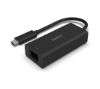 Foto de Adaptador Belkin USB-C/M a RJ45/H Negro (INC012BTBK)