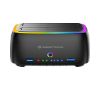 Foto de Docking USB-C Conceptronic DONN36B Doble SATA RGB Negro