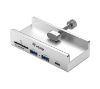 Foto de Hub Equip USB-A EQ128968 Clip Ajustable Gris